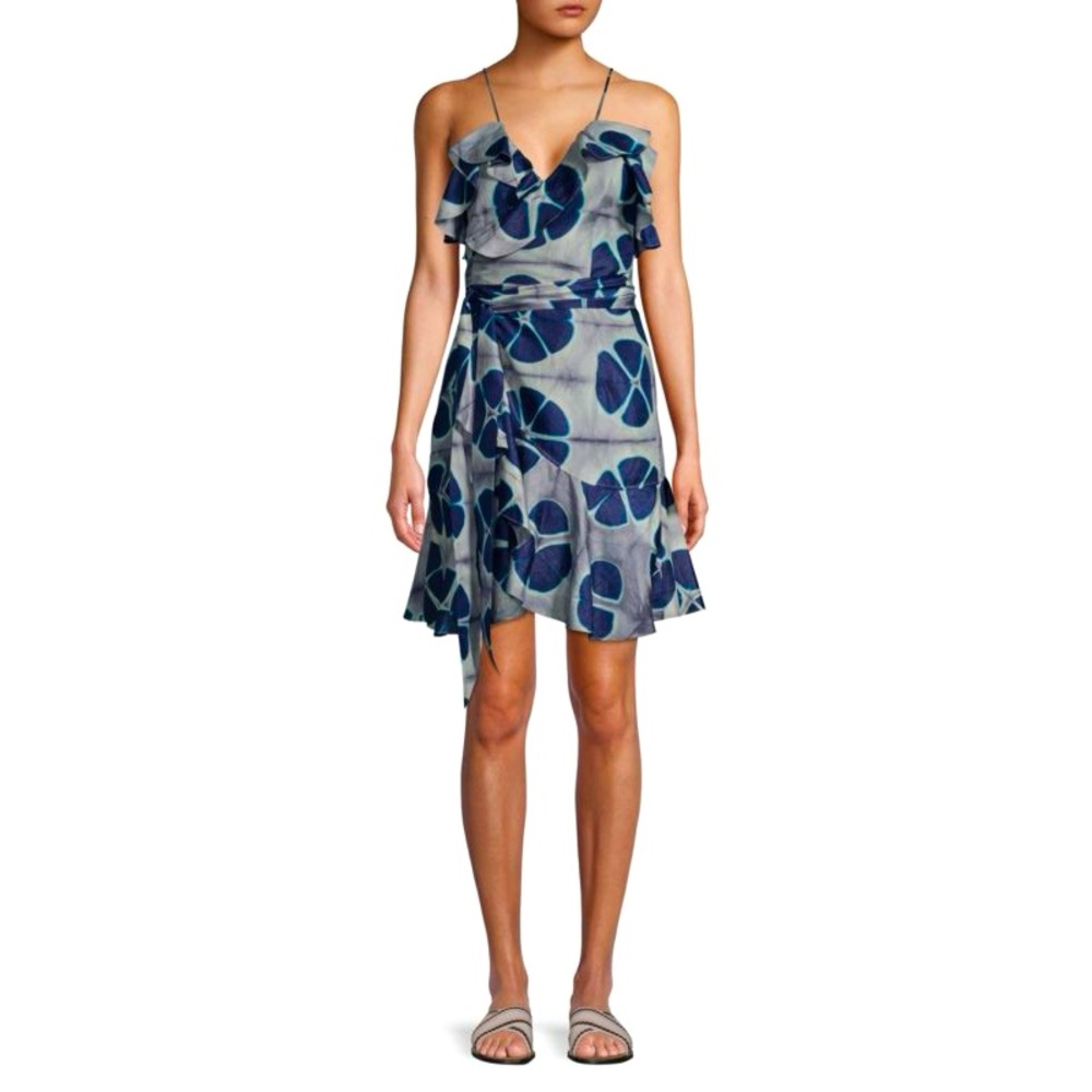 Alexis Kalani Silk Wrap Dress